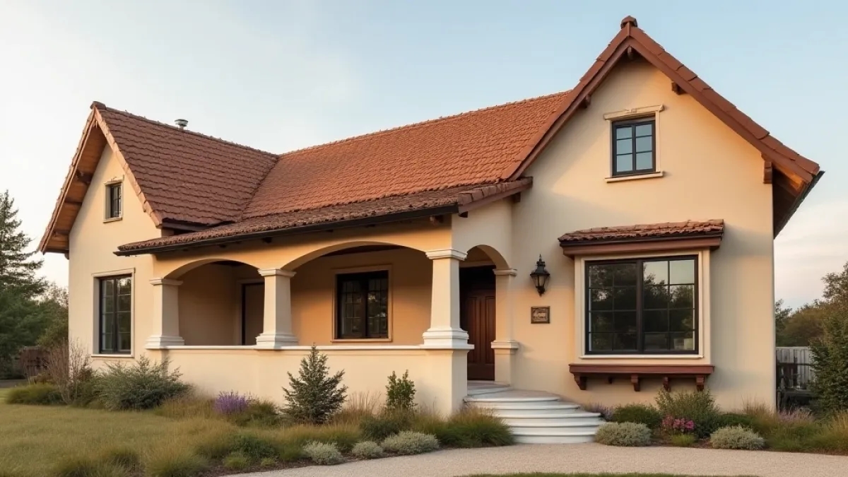 Jaki kolor elewacji do czekoladowego dachu, aby uniknąć błędów?