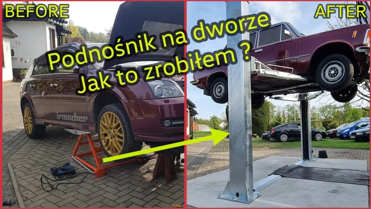 Jaki fundament pod podnośnik dwukolumnowy, aby uniknąć błędów?